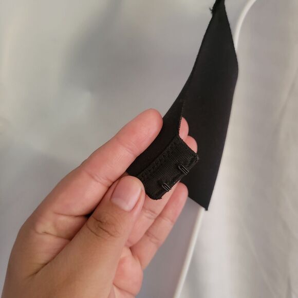 34A AUDEN Womens Black Plunging Padded Underwire Back Closure Push-Up Bra 3D - Picture 8 of 10